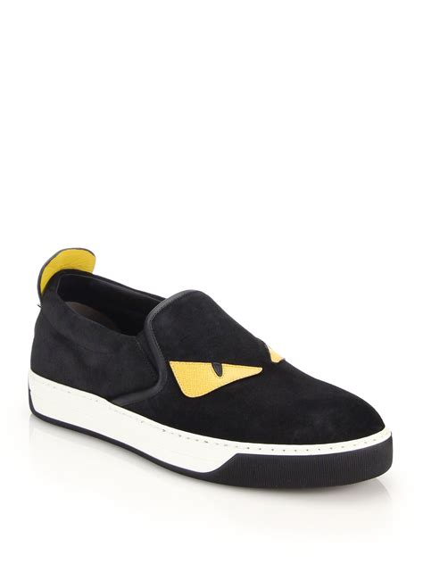 fendi monster slip-on sneakers|Buy Fendi Monster Slip.